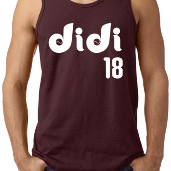 Maroon Sir Didi Gregorious Philadelphia Phillies Philly Logo Unisex Tank Top