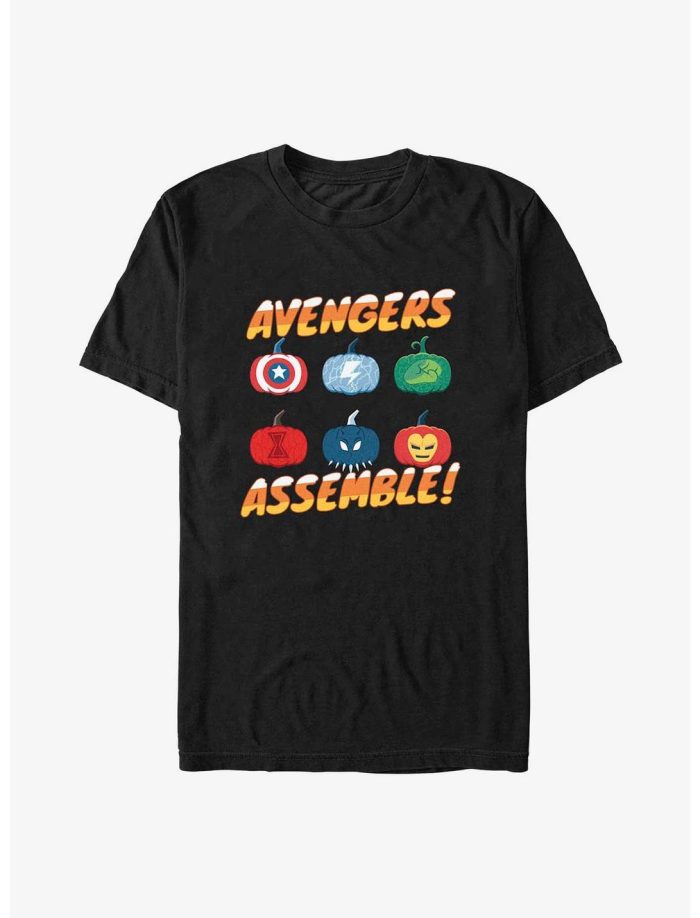 Marvel Avengers Pumpkins Assemble Kid Tee - Unisex T-Shirt HTS2656