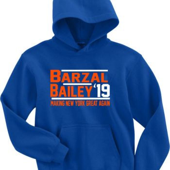 Mathew Barzal Josh Bailey New York Islanders Stanley Cup 2019 Hooded Sweatshirt Unisex Hoodie