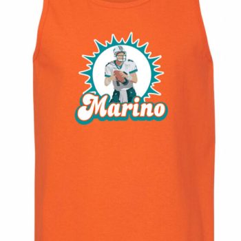 Miami Dolphins Dan Marino Logo Unisex Tank Top