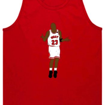 Michael Jordan Chicago Bulls Mj Shrug Unisex Tank Top