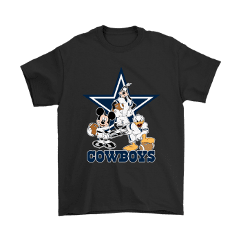 Mickey Donald Goofy The Three Dallas Cowboys Football Unisex T-Shirt Kid T-Shirt LTS2322