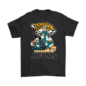 Mickey Donald Goofy The Three Jacksonville Jaguars Football Unisex T-Shirt Kid T-Shirt LTS2843