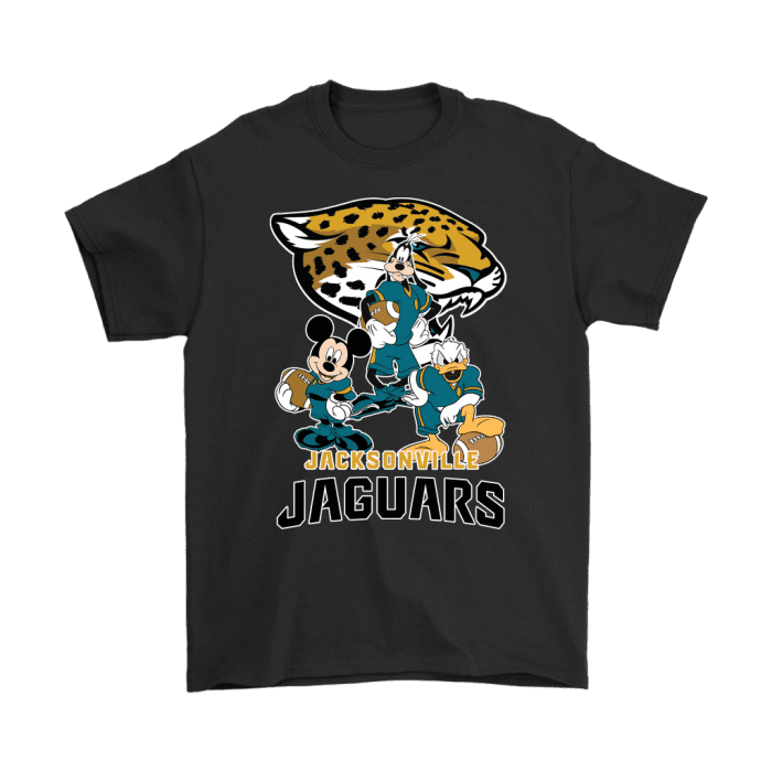 Mickey Donald Goofy The Three Jacksonville Jaguars Football Unisex T-Shirt Kid T-Shirt LTS2843