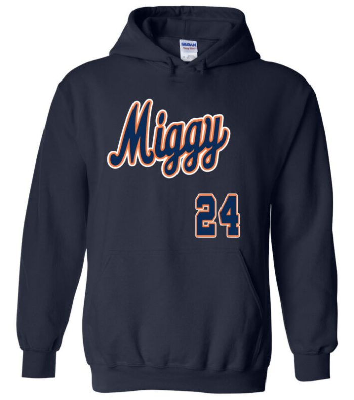 Miguel Cabrera Detroit Tigers "Miggy" Hooded Sweatshirt Unisex Hoodie