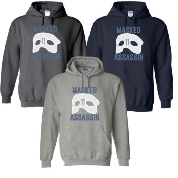 Mike Conley Memphis Grizzlies "Masked Assassin" Unisex Hoodie