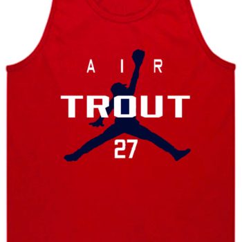 Mike Trout Los Angeles Anaheim Angels "Air Trout" Unisex Tank Top