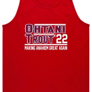 Mike Trout Shohei Ohtani Anaheim Los Angeles Angels 22 Unisex Tank Top