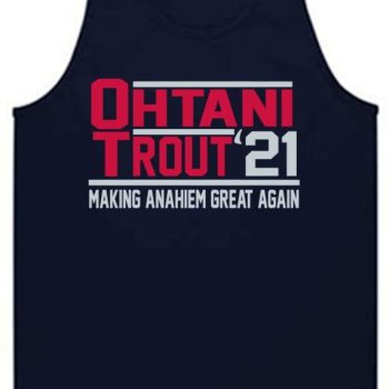 Mike Trout Shohei Ohtani Los Angeles Angels 2021 Unisex Tank Top