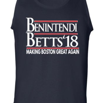 Mookie Betts Andrew Benintendi Boston Red Sox "18" Unisex Tank Top