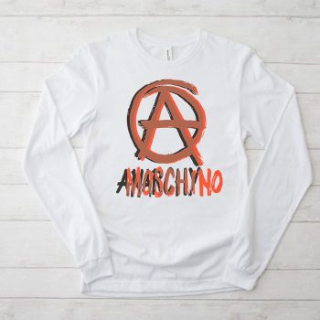 Moschino Anarchy Organic Kid Tee Unisex Longsleeve Shirt LTB0892