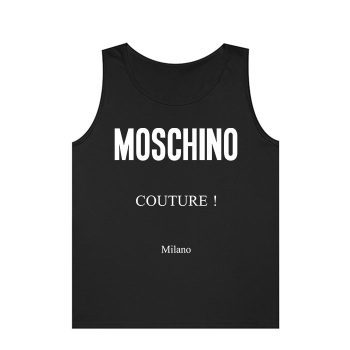 Moschino Couture Logo Unisex Tank Top TTTB1031