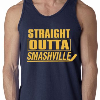 Nashville Predators "Straight Outta Smashville" Unisex Tank Top