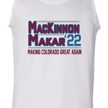 Nathan Mackinnon Cale Makar Colorado Avalanche 2022 Unisex Tank Top