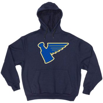 Navy St. Louis Blues Stanley Cup Champions Logo Hooded Sweatshirt Unisex Hoodie
