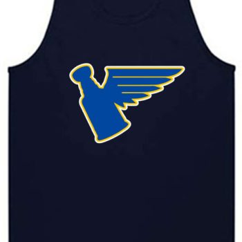 Navy St. Louis Blues Stanley Cup Champions Logo Vladimir Tarasenko Unisex Tank Top