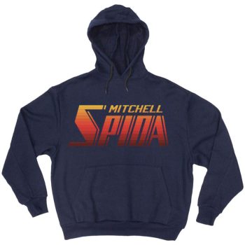 Navy Utah Jazz Dononvan Mitchell "Red Rocks Spida" Hoodie Hooded Sweatshirt