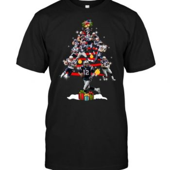 New England Patriots Players Christmas Tree Unisex T-Shirt Kid T-Shirt LTS4297