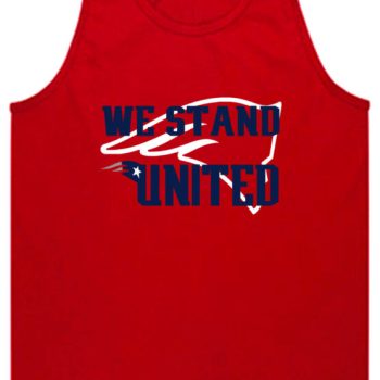 New England Patriots Tom Brady Bill Belichick "We Stand United" Unisex Tank Top