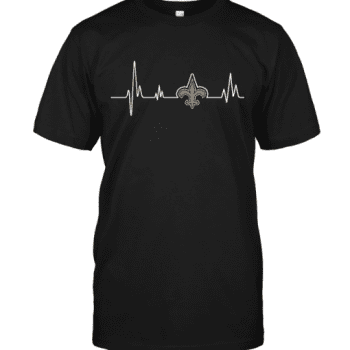 New Orleans Saints Heartbeat Unisex T-Shirt Kid T-Shirt LTS4574