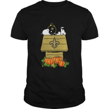 New Orleans Saints Snoopy Pumpkin House Unisex T-Shirt Kid T-Shirt LTS4580