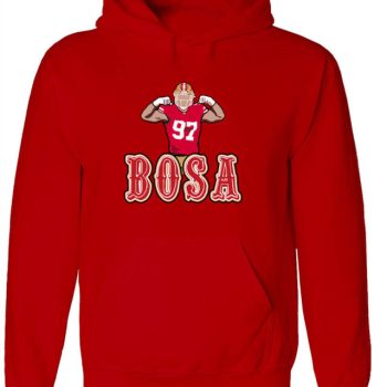 Nick Bosa San Francisco 49Ers Bosa Pic Hooded Sweatshirt Unisex Hoodie