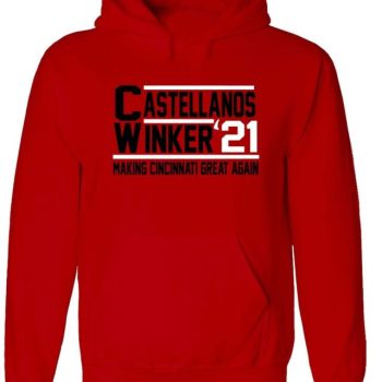 Nick Castellanos Jesse Winker Cincinnati Reds 2021 Crew Hooded Sweatshirt Unisex Hoodie