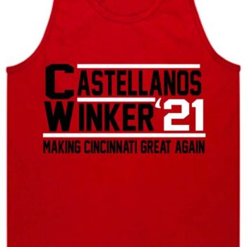 Nick Castellanos Jesse Winker Cincinnati Reds 2021 Unisex Tank Top
