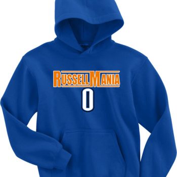 Oklahoma City Thunder Russell Westbrook "Russellmania" Hooded Sweatshirt Hoodie