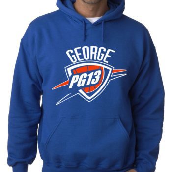 Paul George Oklahoma City Thunder "Logo" Hooded Sweatshirt Unisex Hoodie