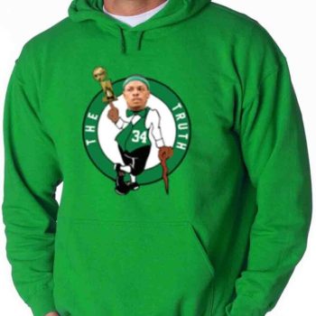 Paul Pierce Boston Celtics "Logo" Hooded Sweatshirt Hoodie