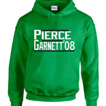 Paul Pierce Kevin Garnett Boston Celtics 2008 Champions Hooded Sweatshirt Unisex Hoodie