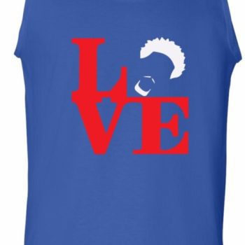 Philadelphia 76Ers Joel Embiid "Love Park" Unisex Tank Top