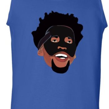 Philadelphia 76Ers Trust The Process Joel Embiid "Black Mask" Unisex Tank Top