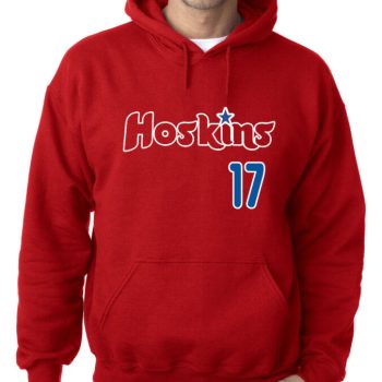 Philadelphia Phillies Rhys Hoskins "Hoskins 17" Hooded Sweatshirt Unisex Hoodie