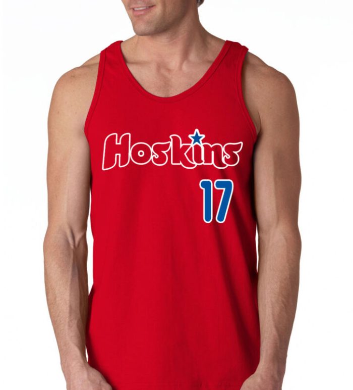 Philadelphia Phillies Rhys Hoskins "Hoskins 17" Unisex Tank Top
