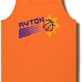 Phoenix Suns Deandre Ayton "Old School Logo" Unisex Tank Top