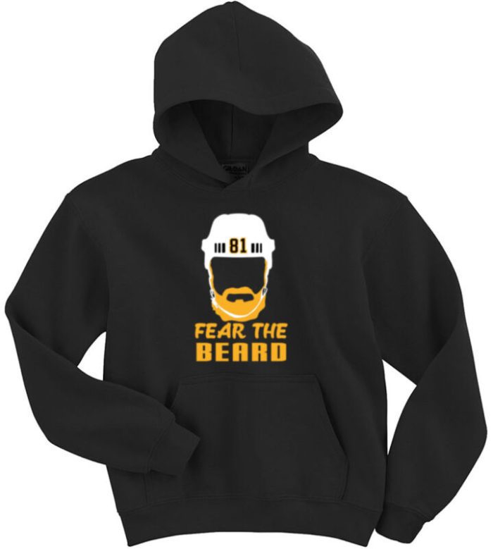 Pittsburgh Penguins Phil Kessel "Beard" Hooded Sweatshirt Unisex Hoodie