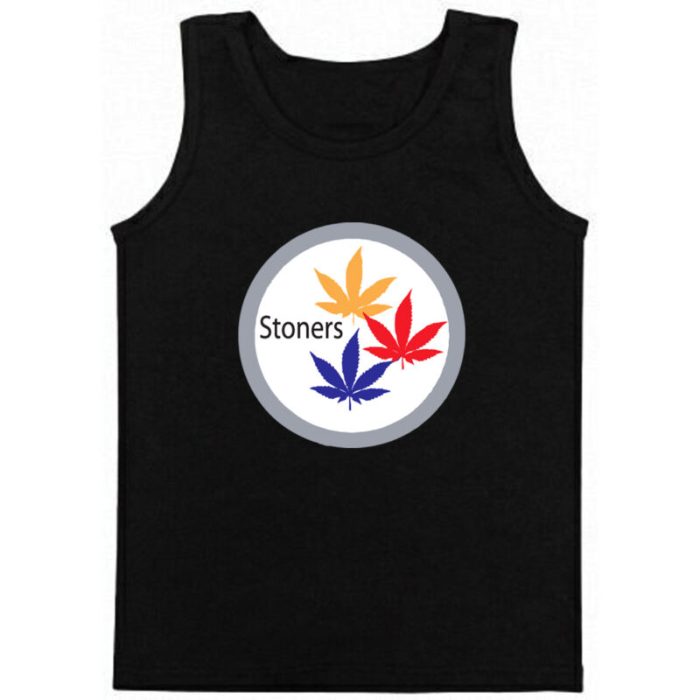 Pittsburgh Steelers "Stoners" Weed Marijuana Unisex Tank Top