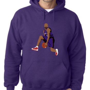 Purple Vince Carter Toronto Raptors "The Dunk" Hooded Sweatshirt Unisex Hoodie