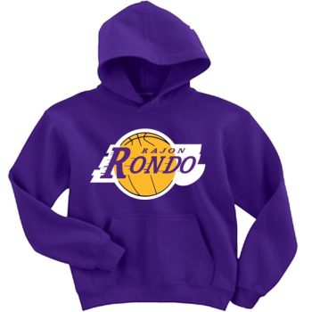 Rajon Rondo Los Angeles Lakers Logo Hooded Sweatshirt Unisex Hoodie
