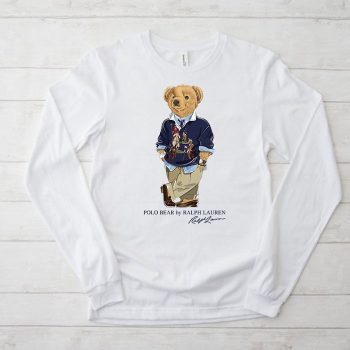 Ralph Lauren Polo Bear Teddy Kid Tee Unisex LongsleeveShirt LTB0776