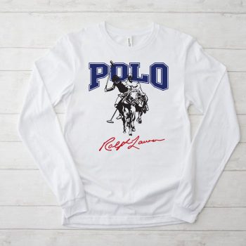 Ralph Lauren Polo Logo Luxury Kid Tee Unisex LongsleeveShirt LTB0763