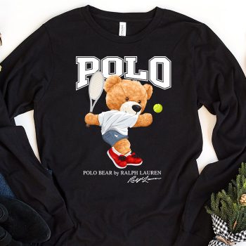 Ralph Lauren Polo Sport Bear Teddy Kid Tee Unisex LongsleeveShirt LTB0785