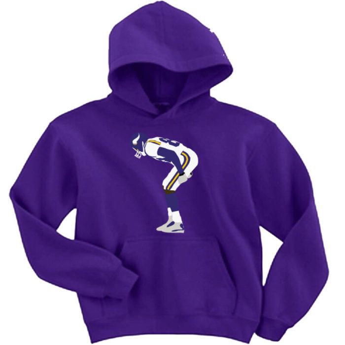 Randy Moss Minnesota Vikings "Mooning Celebration" Hooded Sweatshirt Unisex Hoodie