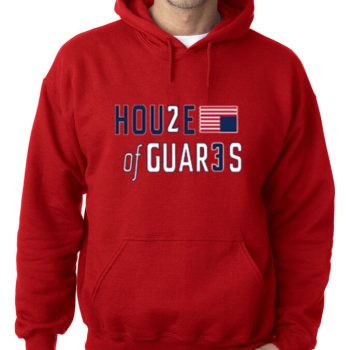 Red John Wall Washington Wizards "House Of Guards" Hooded Sweatshirt Hoodie