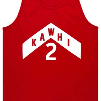 Red Kawhi Leonard Toronto Raptors "We The North Logo" Unisex Tank Top