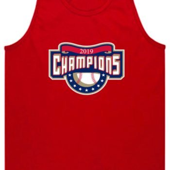 Red Washington Nationals 2019 World Series Champions Unisex Tank Top