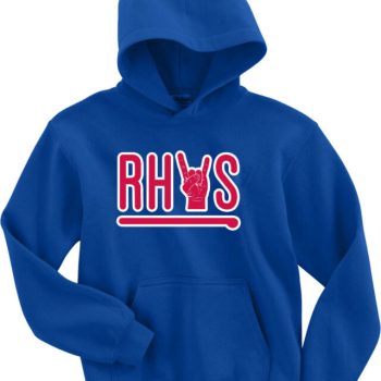 Rhys Hoskins Philadelphia Phillies "Home Run Rock Out" Hooded Sweatshirt Unisex Hoodie