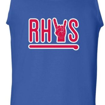 Rhys Hoskins Philadelphia Phillies "Home Run Rock Out" Unisex Tank Top